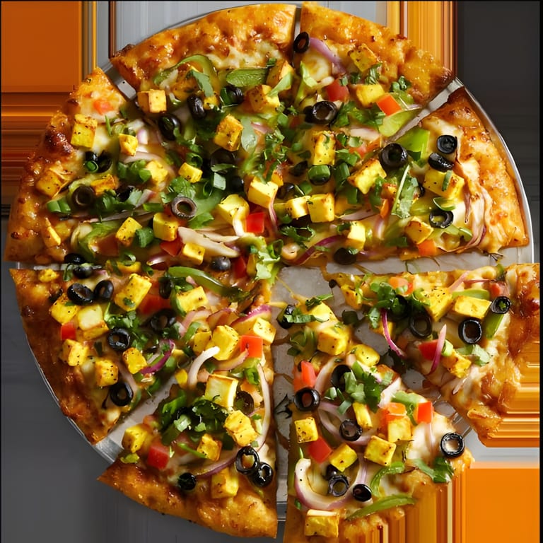 Shahi Paneer Pizza  Fit for Royal Appetites